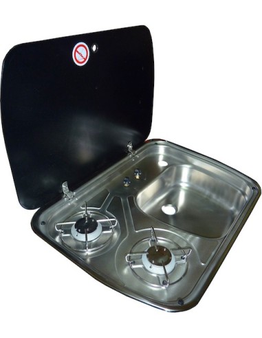 COCINA 2 PLATOS C/LAVAPLATOS(950201) - Tecnomar